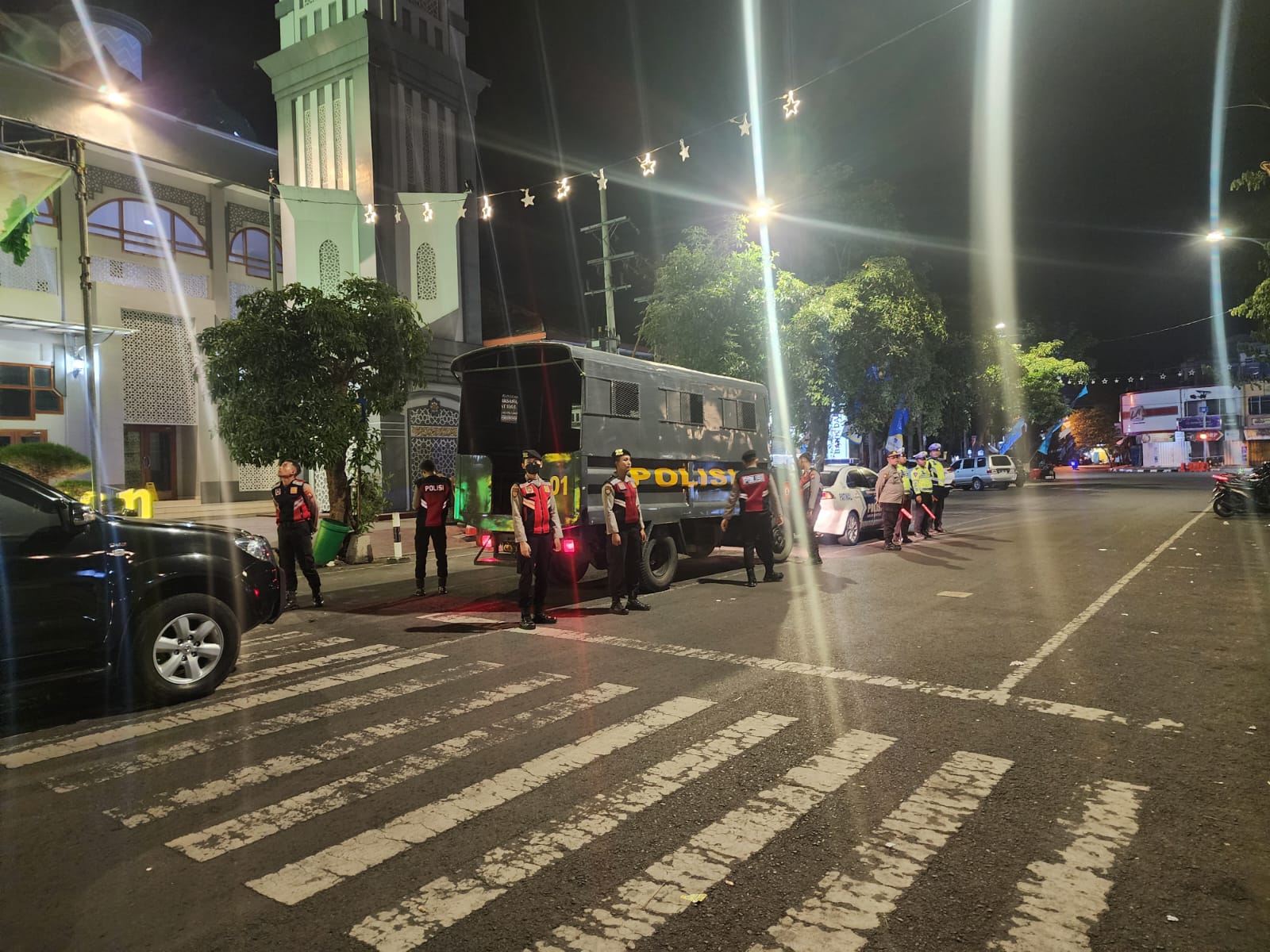 Pastikan Situasi Wilayah Aman, Polres Lamongan Gelar Patroli Harkamtibmas