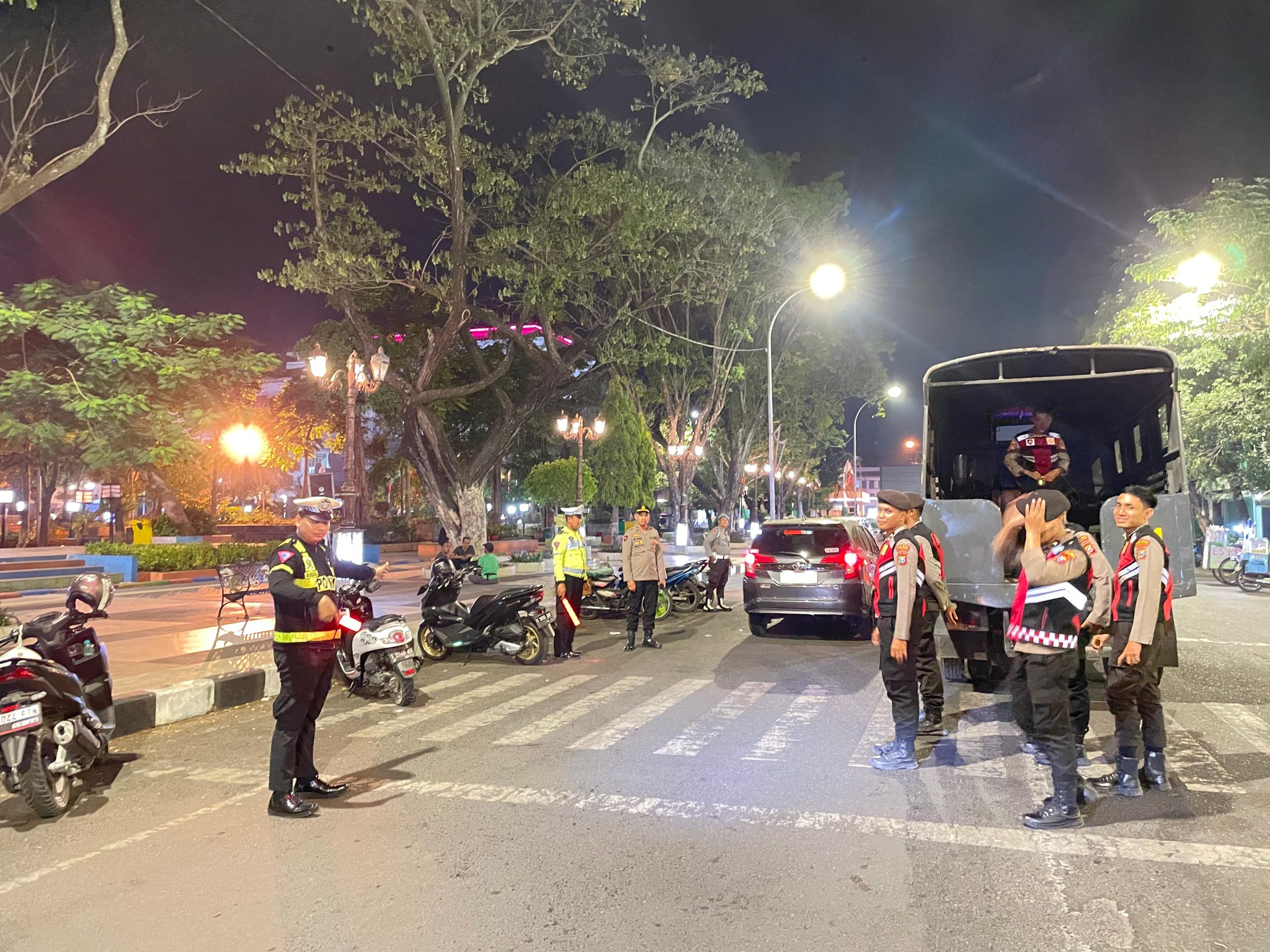 Polres Lamongan Lakukan Kegiatan Patroli Harkamtibmas