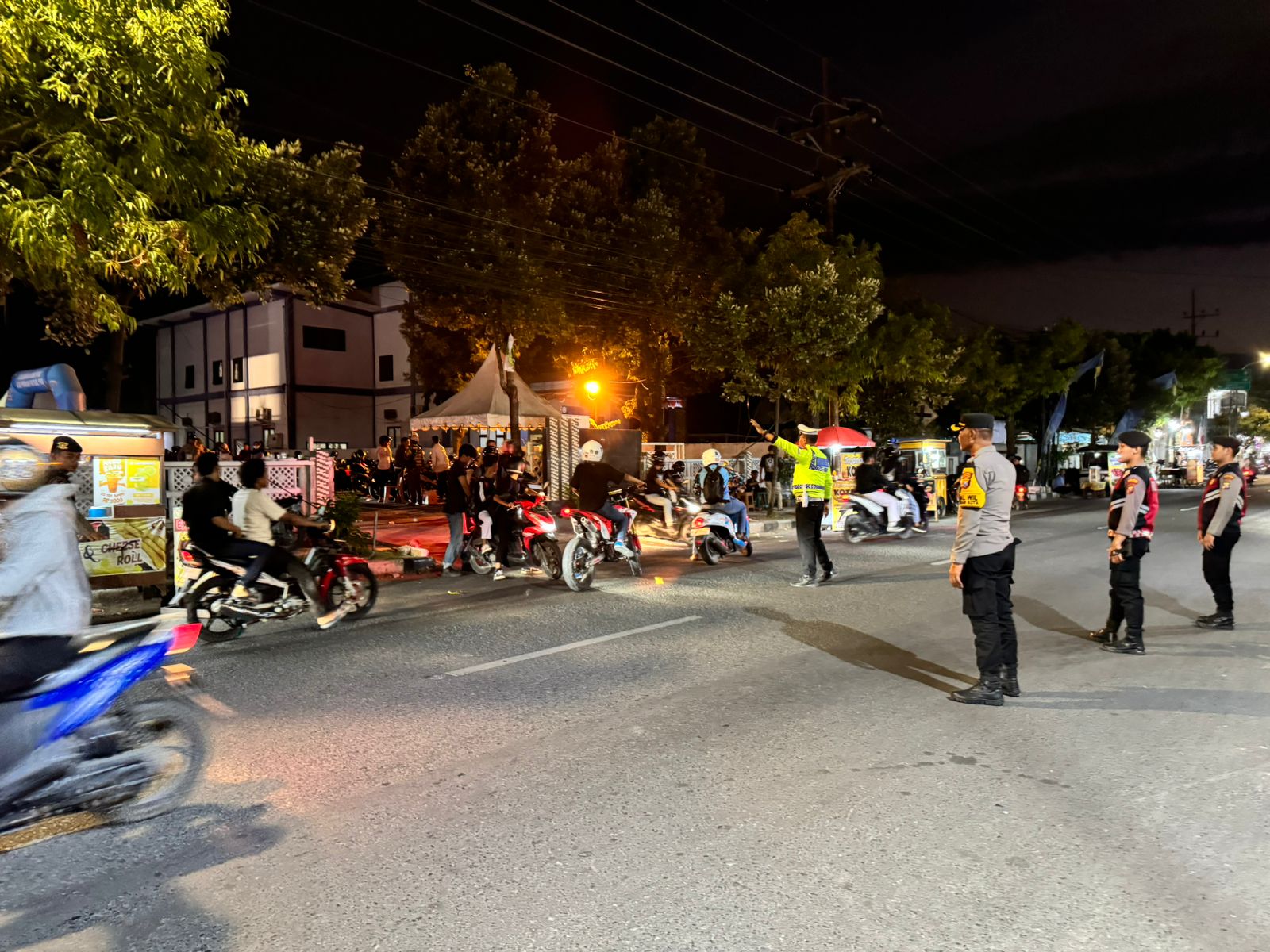 Polres Lamongan Tingkatkan Keamanan Lewat Patroli Harkamtibmas
