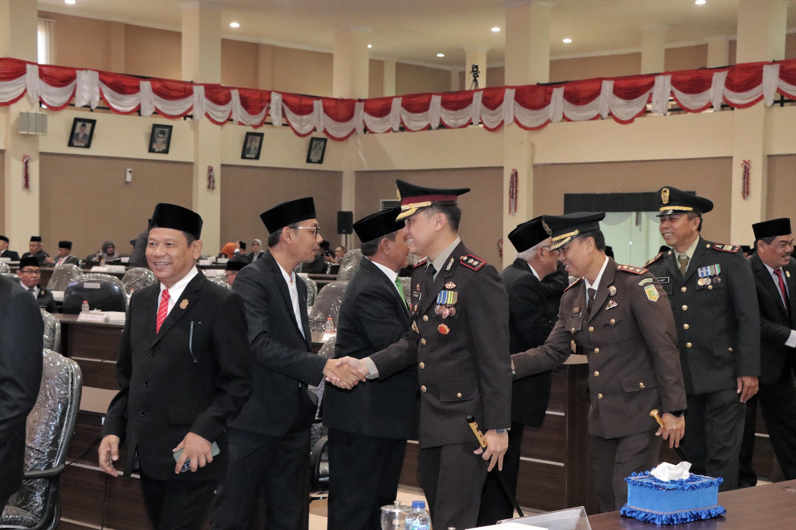 Kapolres Lamongan Hadiri Rapat Paripurna DPRD Kabupaten Lamongan
