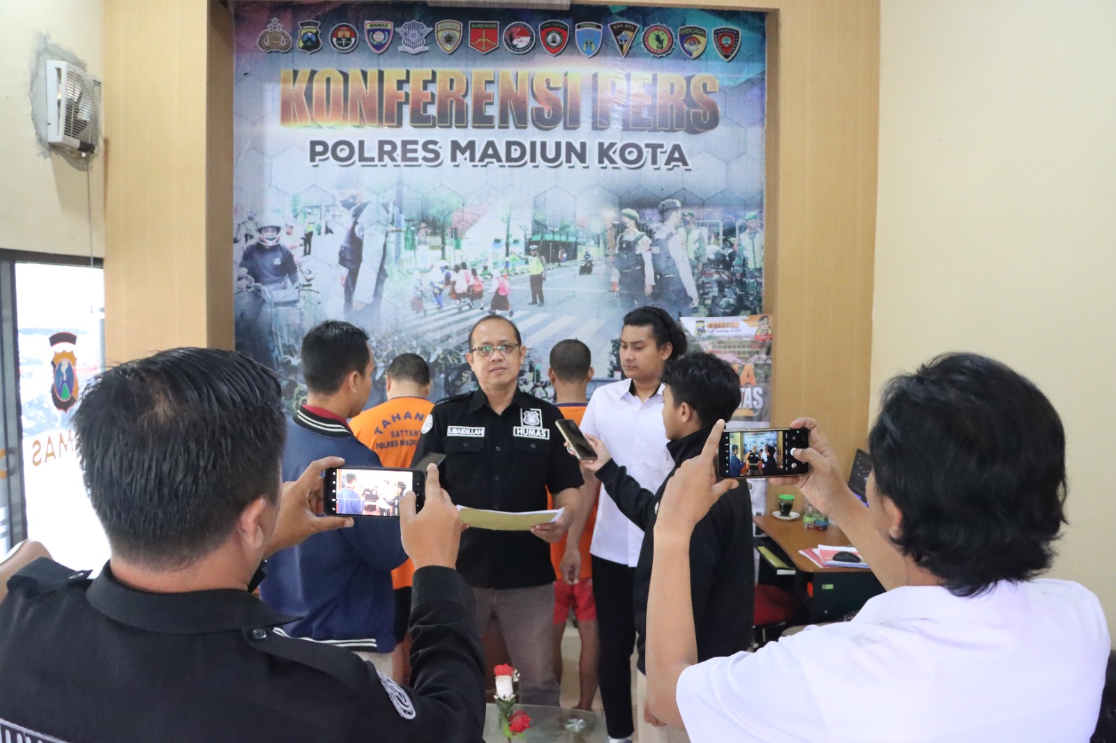 Polres Madiun Kota Amankan Dua Tersangka Pengedar Narkoba
