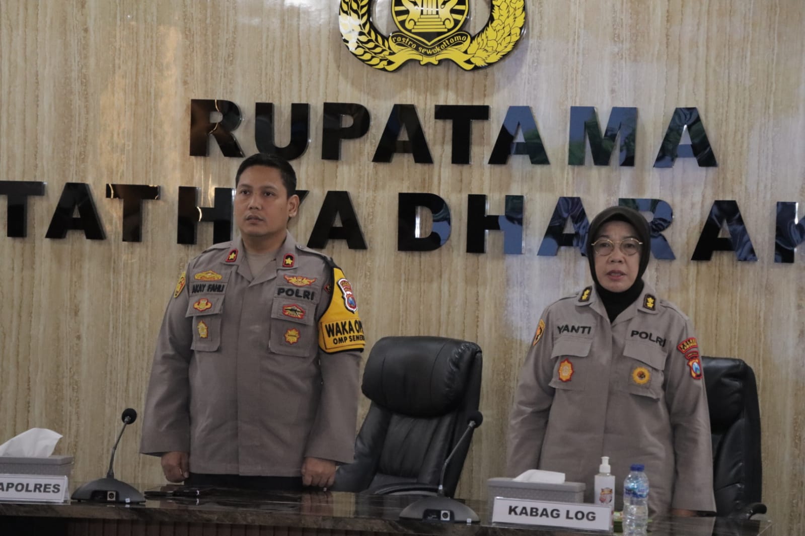 Polres Lamongan Ikuti Zoom Meeting Upacara Hari Juang Polri 2024, “Dengan Semangat Proklamasi Polisi 1945, Polri Menyongsong Indonesia Emas 2045”