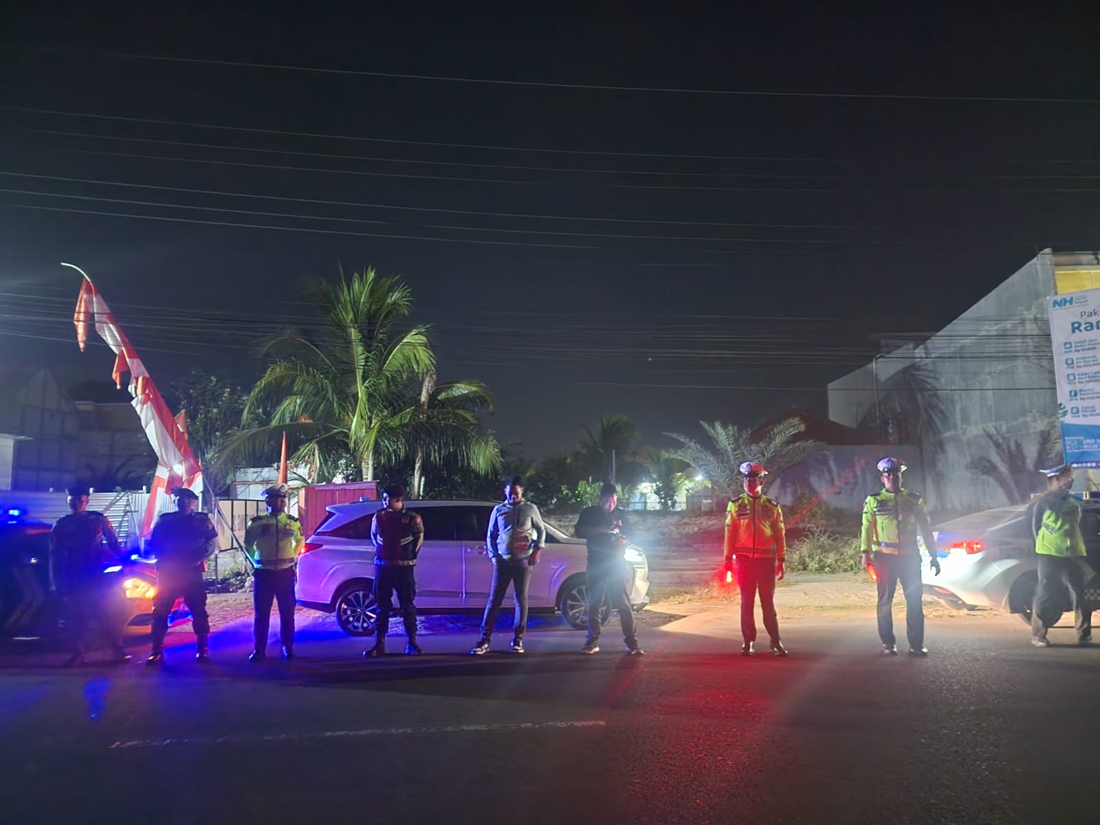 Antisipasi Tindak Kejahatan, Polres Lamongan Gelar Patroli Harkamtibmas