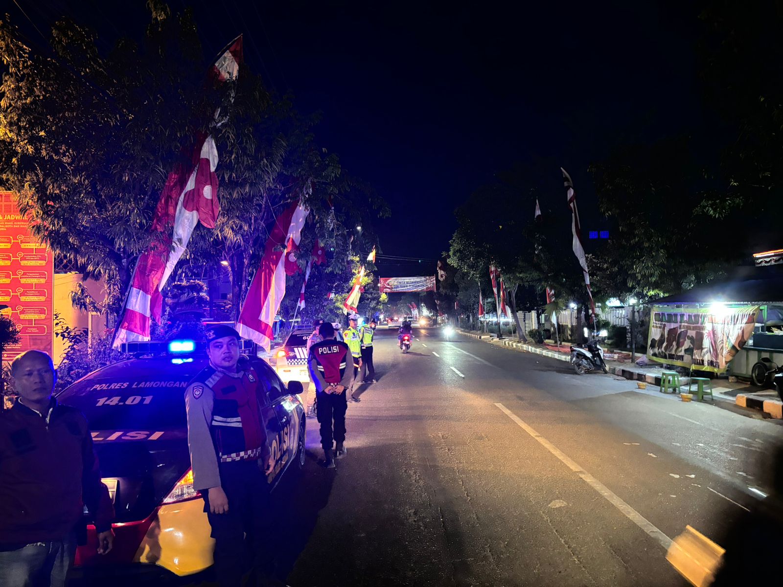 Polres Lamongan Laksanakan Kegiatan Patroli Harkamtibmas Cegah Tindak Kriminalitas