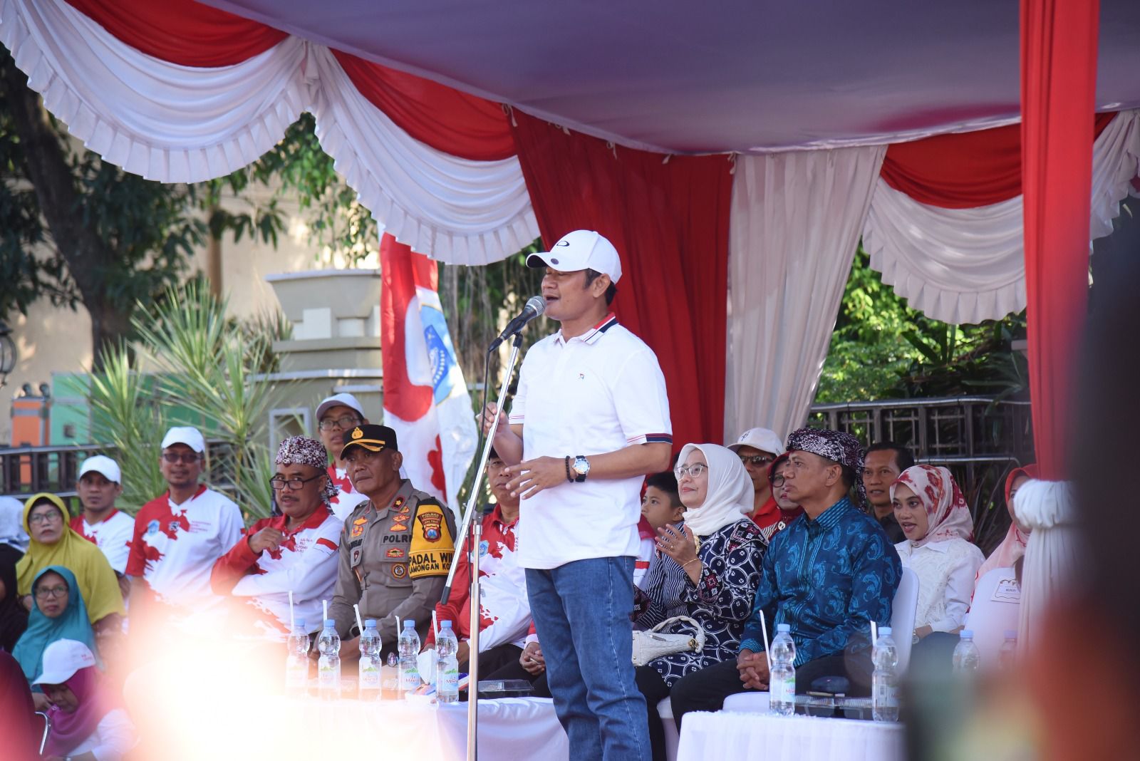 Polres Lamongan Laksanakan Pengamanan Meg-Karnaval dan Pawai Pembangunan