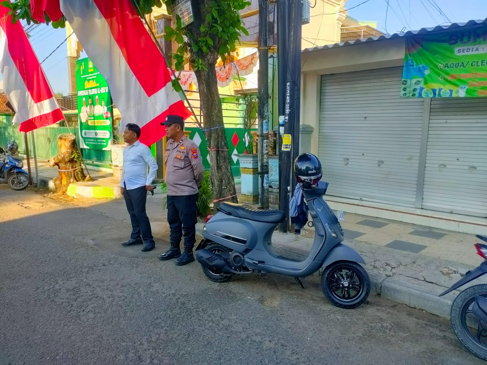 Personel Polres Lamongan Laksanakan Commander Wish Pagi Hari