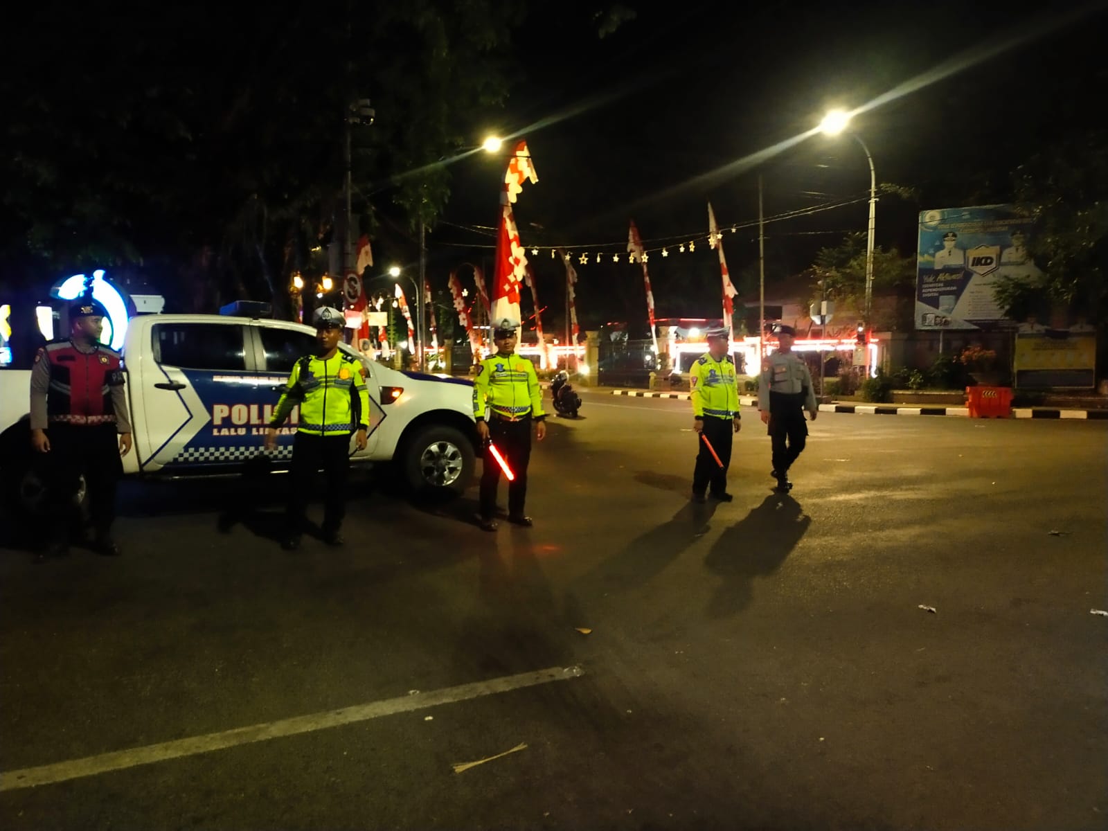 Polres Lamongan Lakukan Patroli Harkamtibmas Untuk Cegah Guantibmas