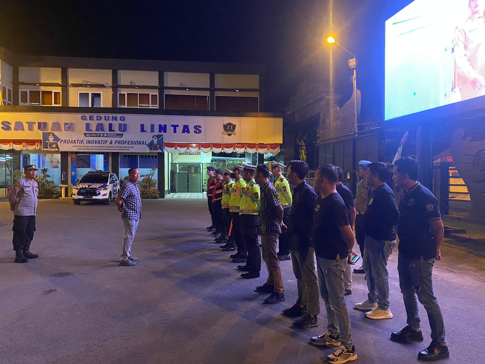 Pastikan Situasi Wilayah Aman, Polres Lamongan Giatkan Patroli Harkamtibmas