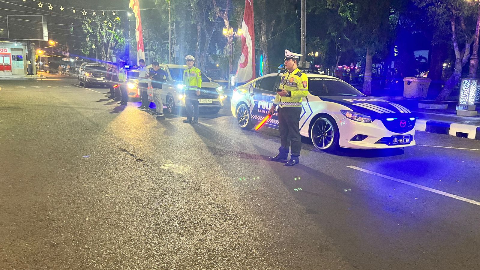 Anggota Polres Lamongan Lakukan Patroli Harkamtibmas Cegah Tindak Kejahatan