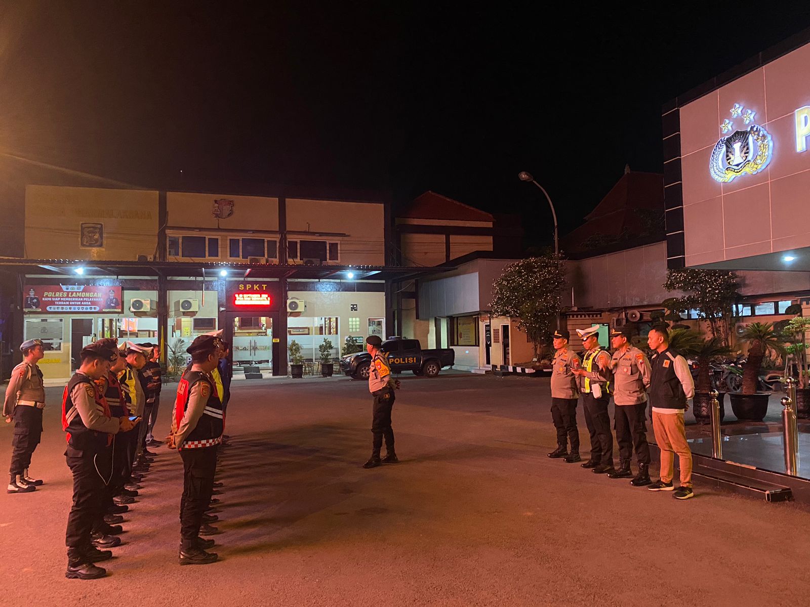 Ciptakan Situasi Wilayah Aman, Polres Lamongan Laksanakan Patroli Harkamtibmas