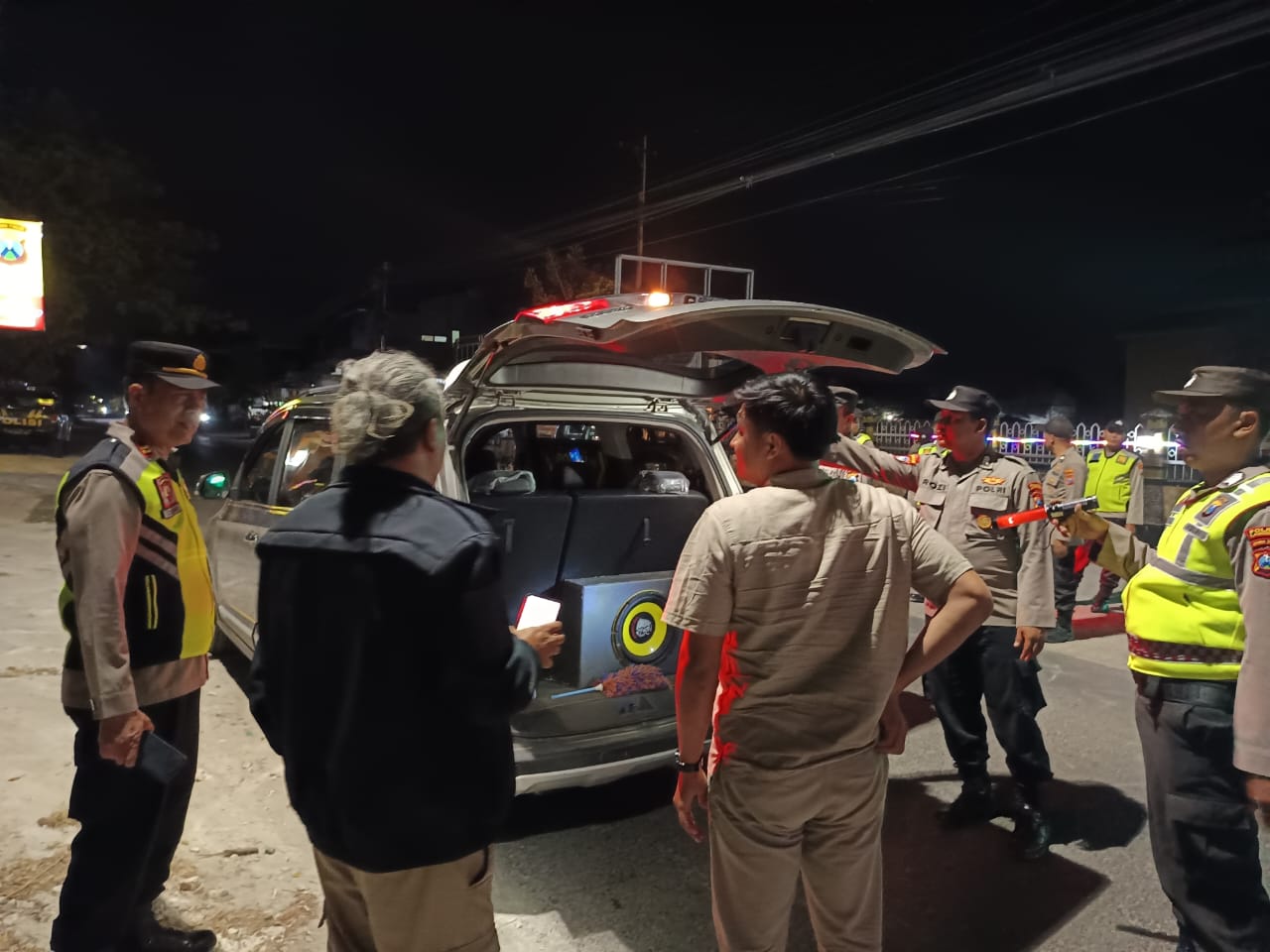 Polres Lamongan Gelar Razia Serentak di Seluruh Wilayah Kabupaten Lamongan