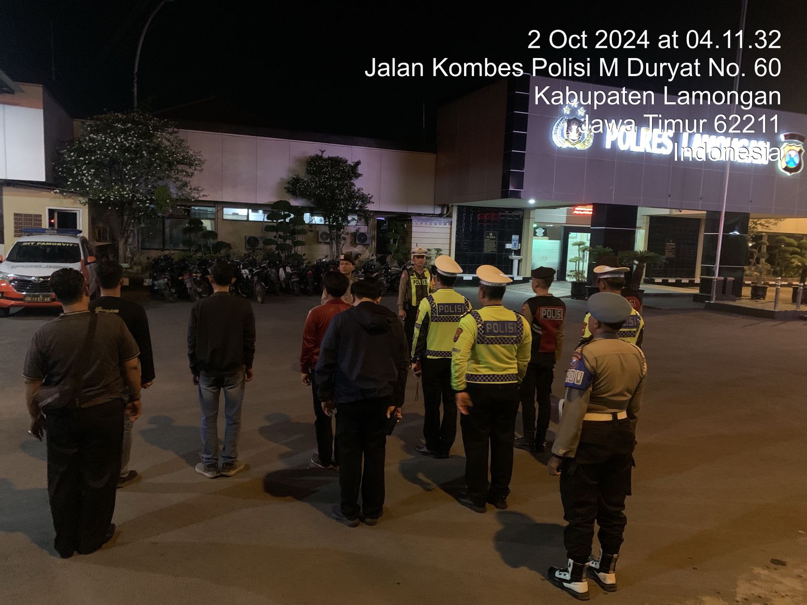 Polres Lamongan Gencar Lakukan Patroli Harkamtibmas Demi Jaga Keamanan Wilayah
