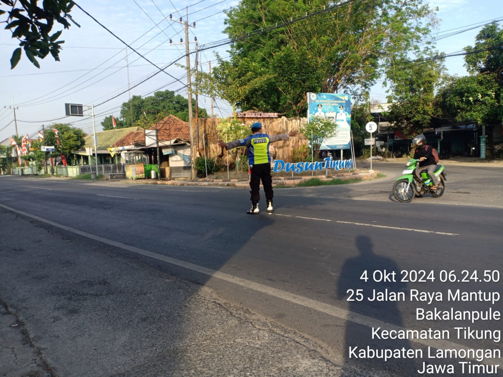 Polres Lamongan Laksanakan Commander Wish Pagi Hari