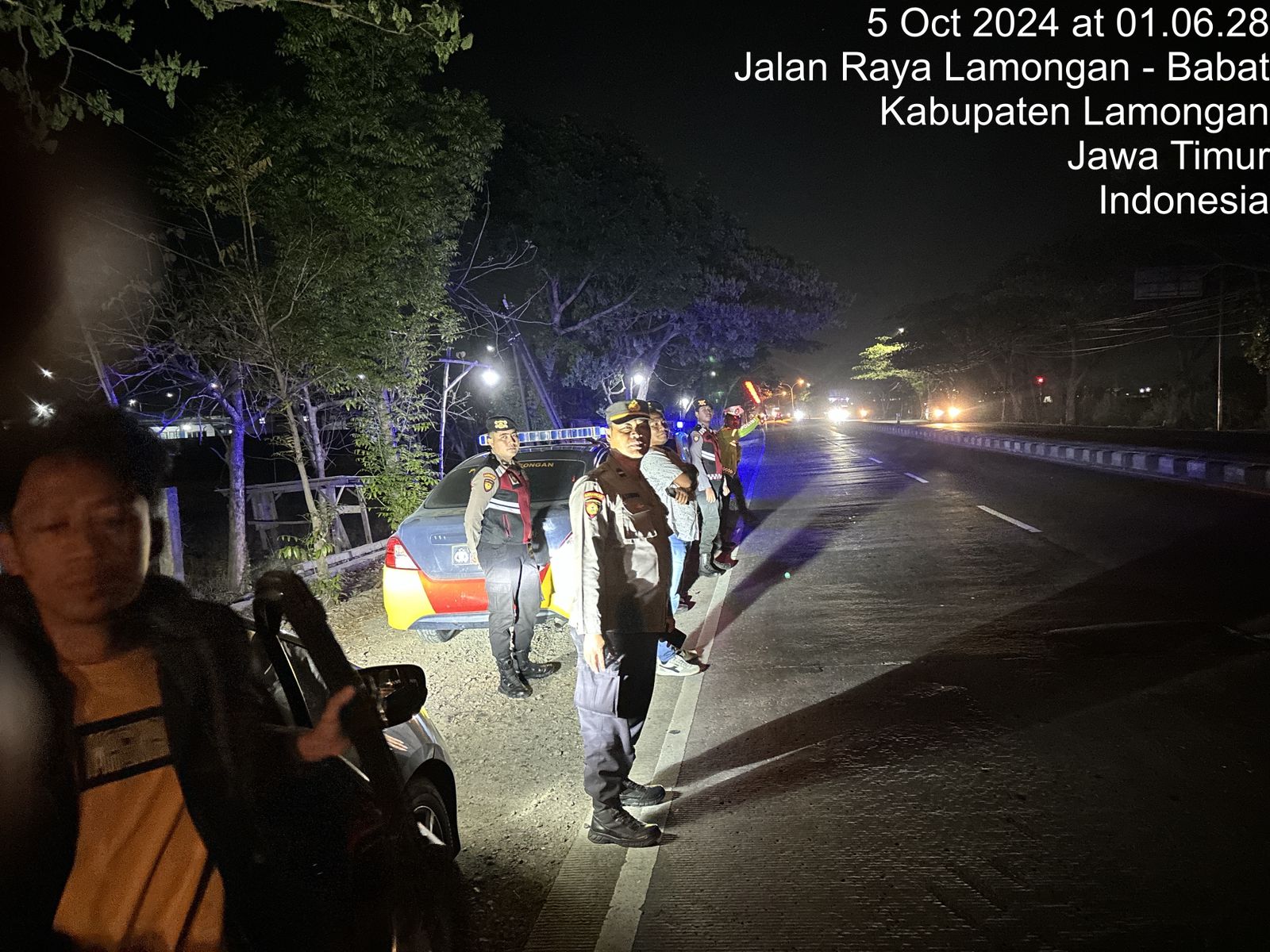 Cegah Guantibmas, Polres Lamongan Lakukan Patroli Harkamtibmas