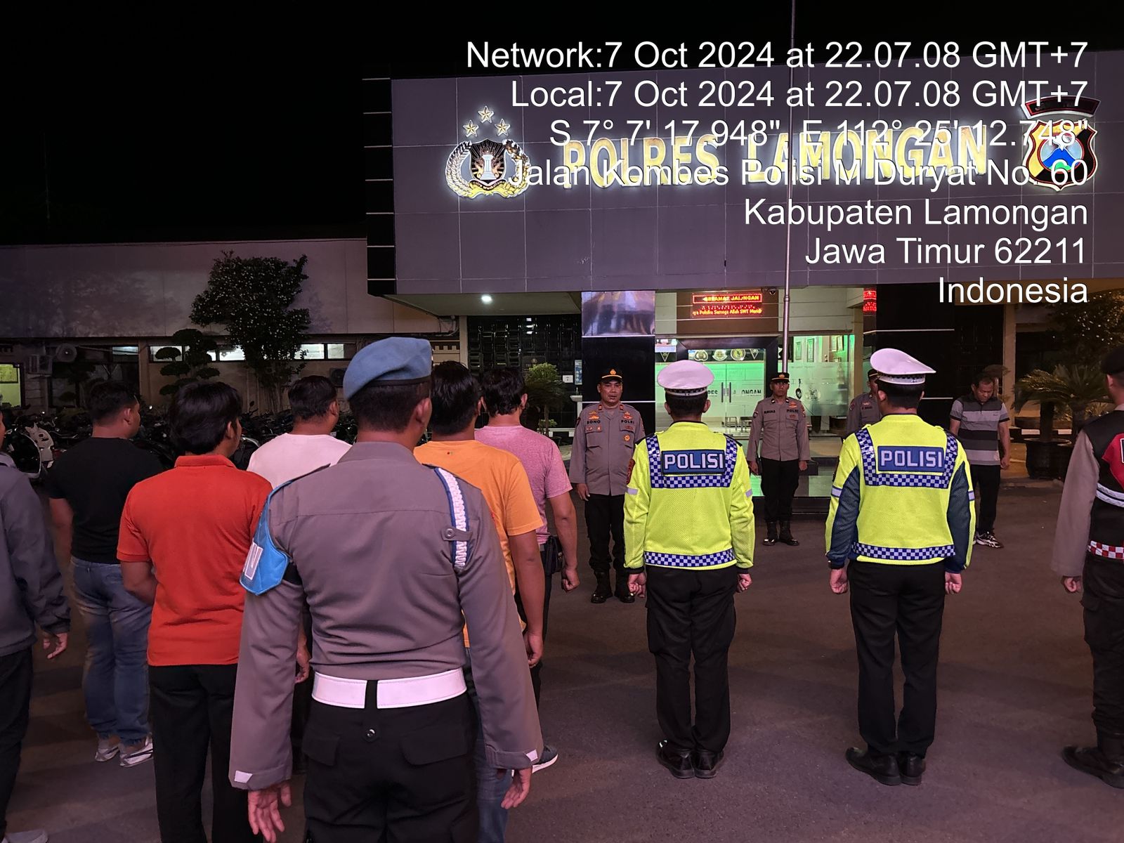 Polres Lamongan Laksanakan Patroli Harkamtibmas dalam Rangka Ops Mantap Praja 2024 di Wilayah Kabupaten Lamongan