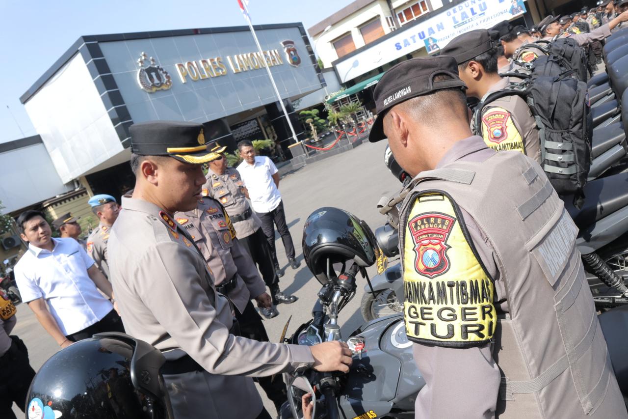 Polres Lamongan Gelar Apel Kesiapan Bhabinkamtibmas untuk Pengamanan Pilkada Serentak 2024