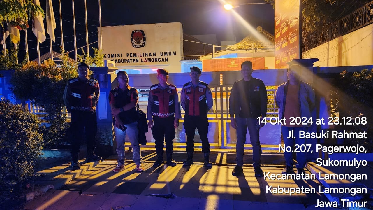 Polres Lamongan Gelar Patroli Harkamtibmas di Wilayah Kabupaten Lamongan dalam Rangka Operasi Mantap Praja