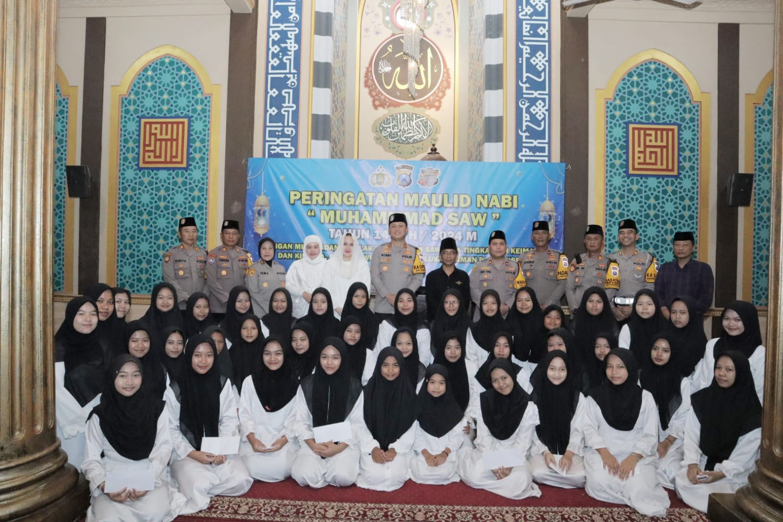 Polres Lamongan Gelar Peringatan Maulid Nabi Muhammad SAW 1446 H/2024 M