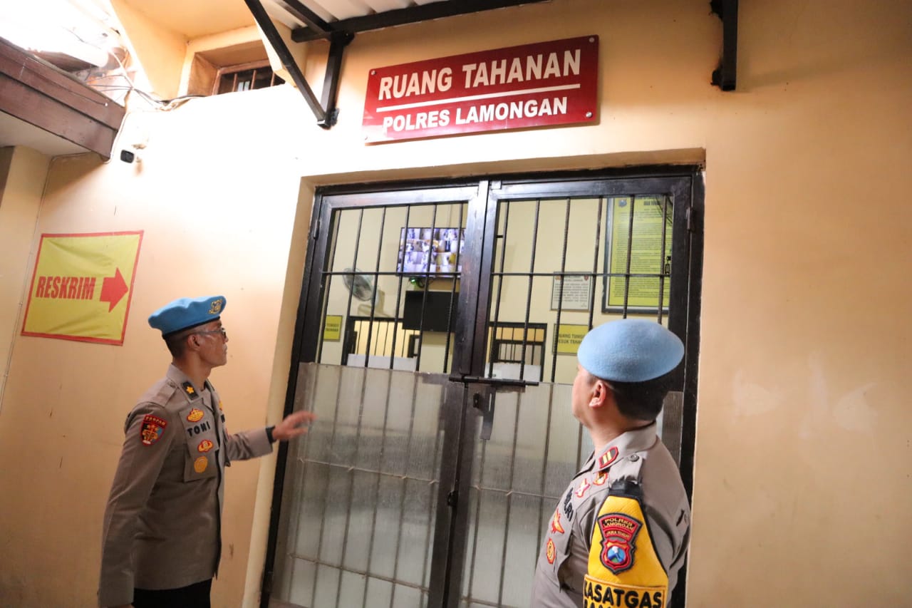 Kunjungan Tim Divpropam Mabes Polri ke Polres Lamongan dalam Rangka Uji Petik