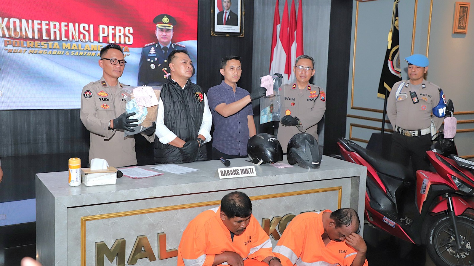 Gerak Cepat Polresta Malang Kota Berhasil Tangkap 2 Jambret dengan Kekerasan yang Viral di Medsos