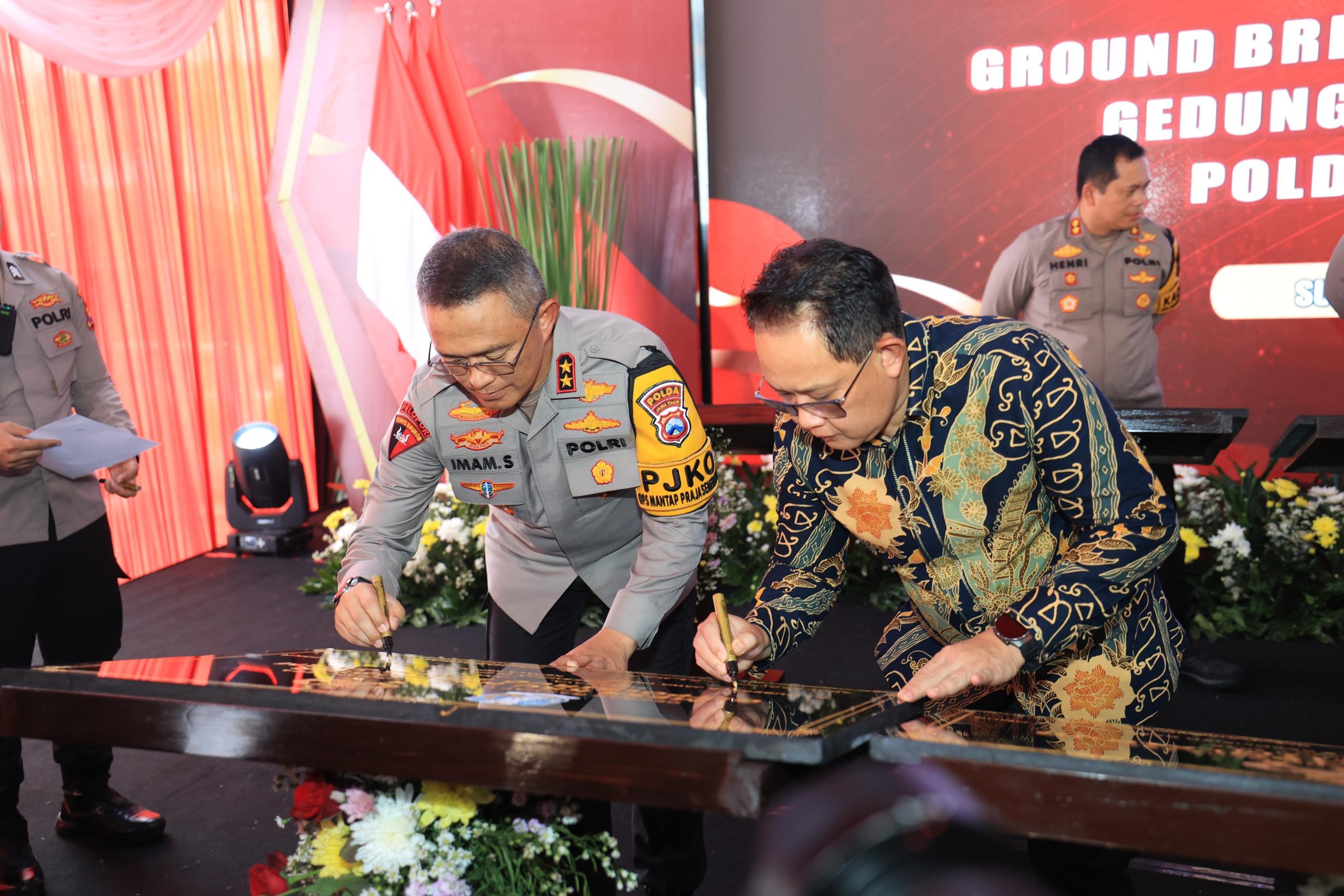 Polda Jatim Bangun Gedung Ditreskrimsus dan Bidhumas, Komitmen Tingkatkan Pelayanan Masyarakat