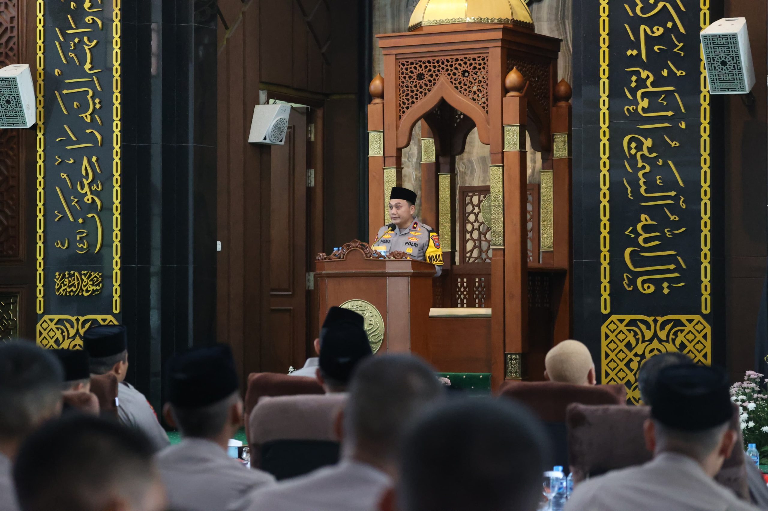 Peringati Isra’ Mi’raj 1446 H, Wakapolda Jatim Ingatkan Semangat Transformasi Menuju Polri yang Presisi