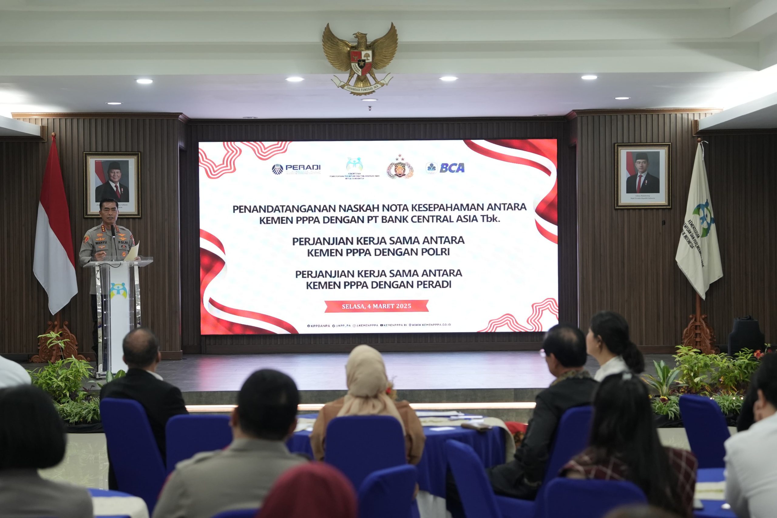 Polri-Kementerian PPPA Teken MoU Percepatan Penanganan Kasus Kekerasan Perempuan dan Anak