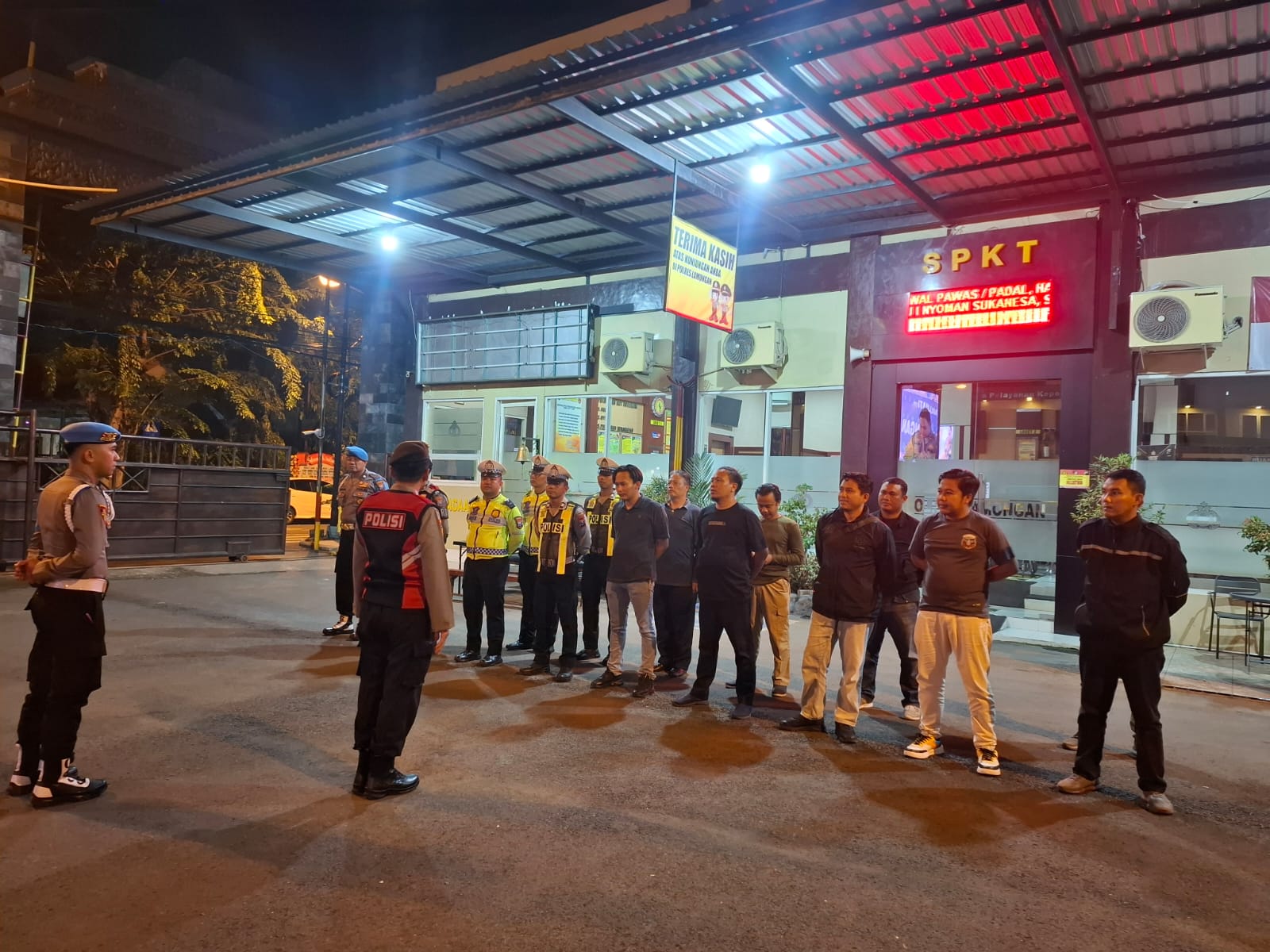 Anggota Polres Lamongan Gelar Patroli Harkamtibmas Guna Cegah Kriminalitas