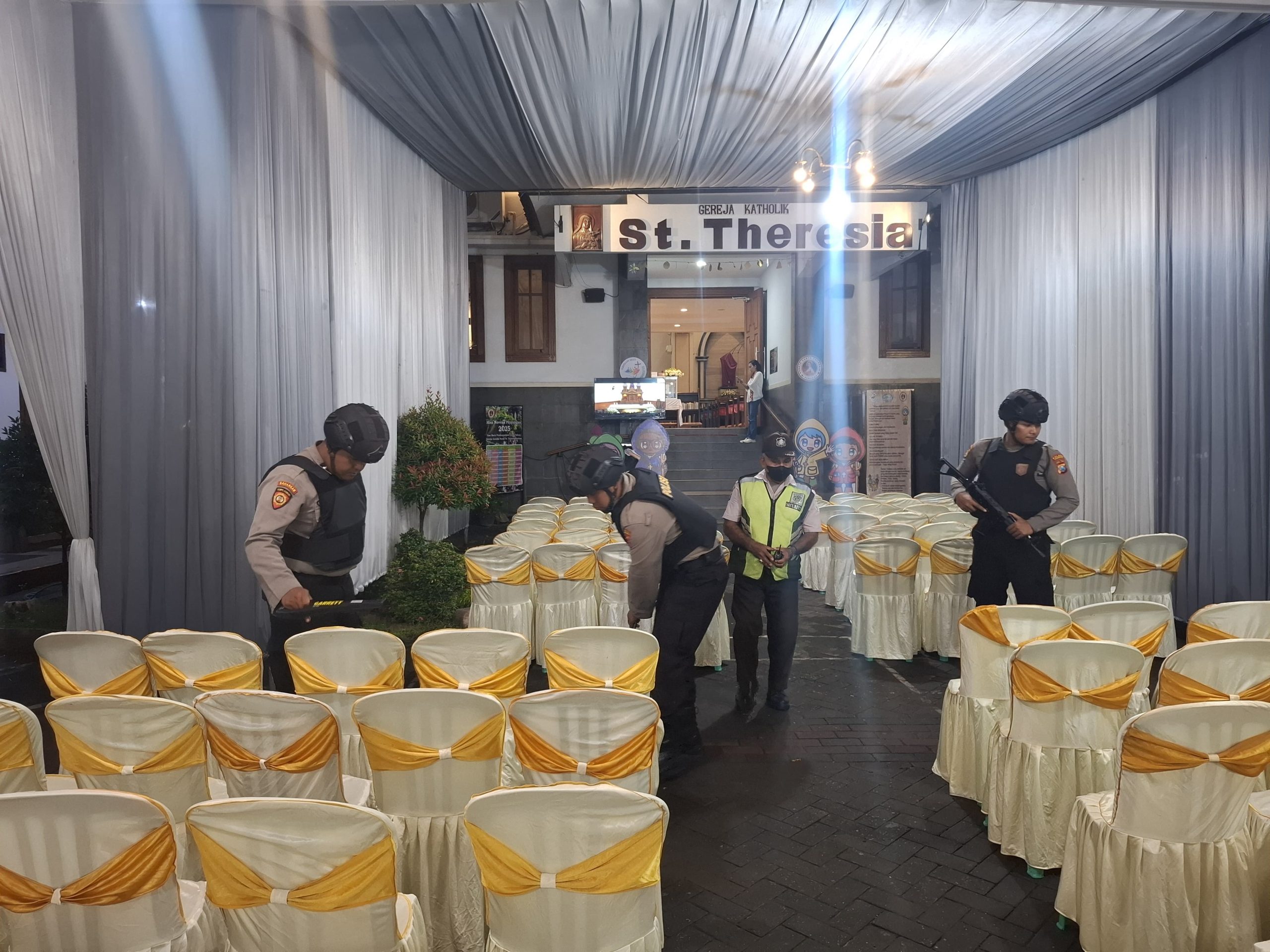 Rangkaian Ibadah Paskah Berjalan Aman Jemaat Gereja di Pasuruan Apresiasi Polisi