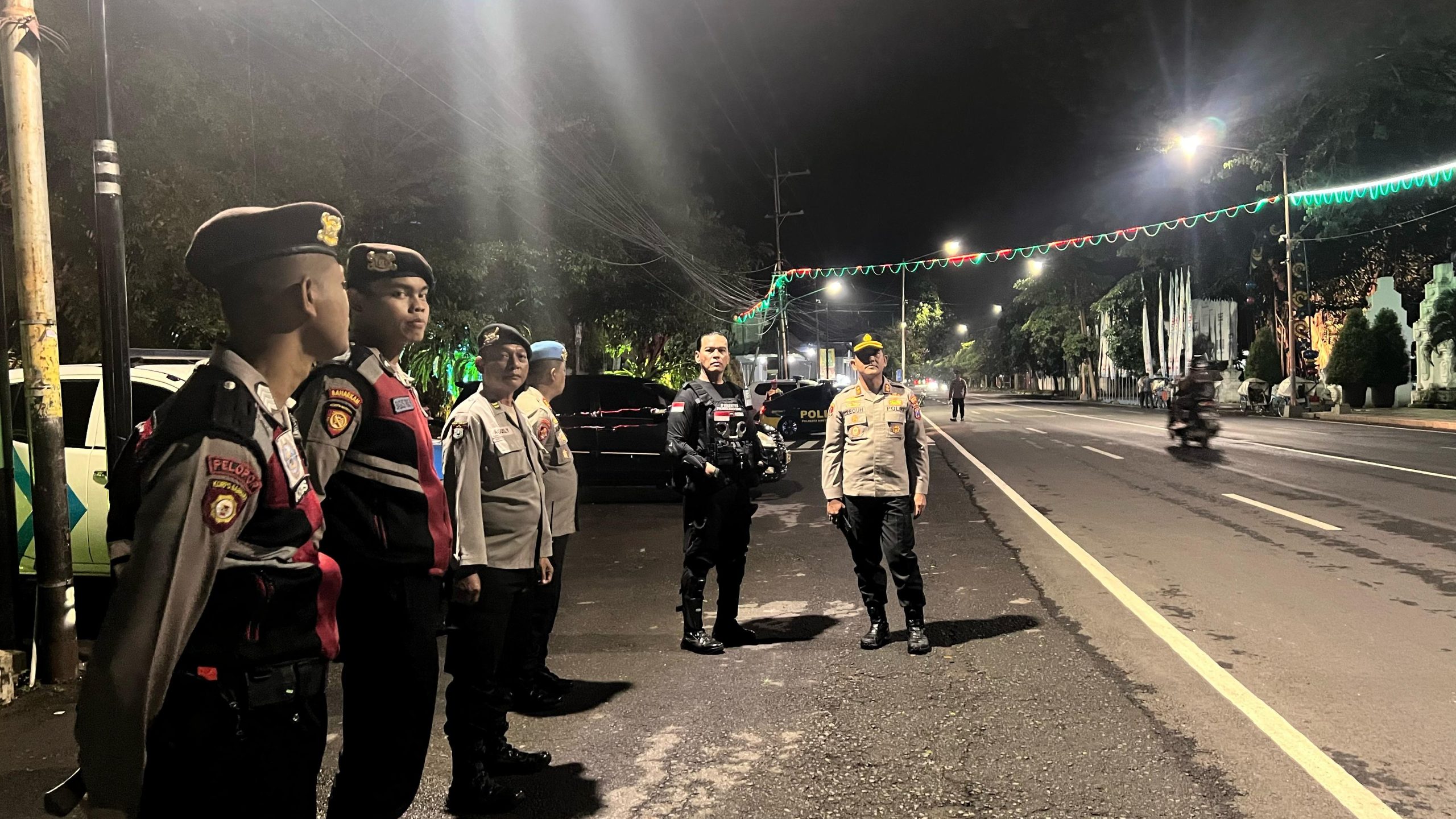 Polresta Banyuwangi Gelar Patroli Skala Besar Komitmen Beri Rasa Aman Masyarakat