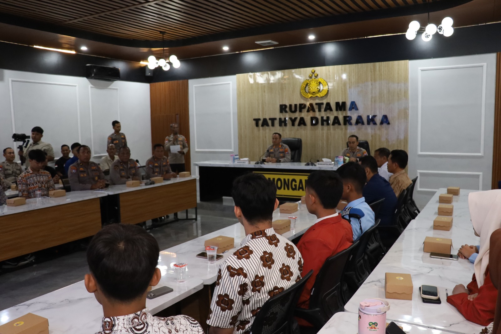 Jogo Jatim Polres Lamongan Rekrut Pelajar Jadi Duta Kamtibmas