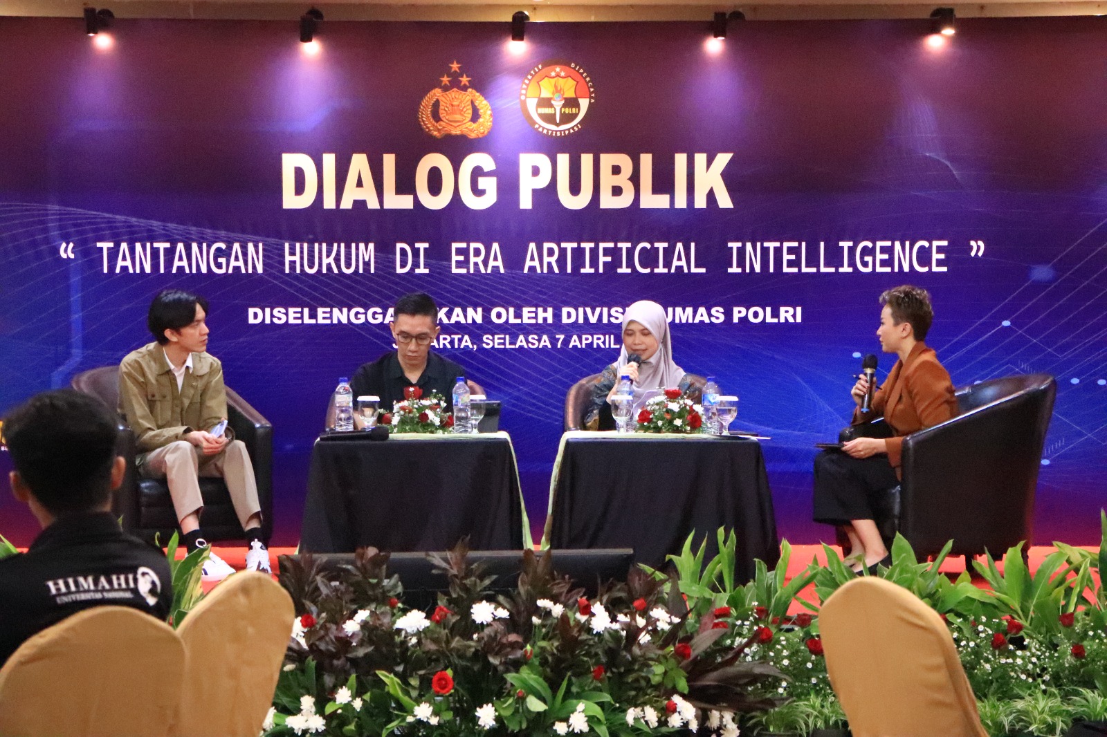 **Divhumas Polri Gelar Dialog Publik Bahas Tantangan Hukum di Era Artificial Intelligence**